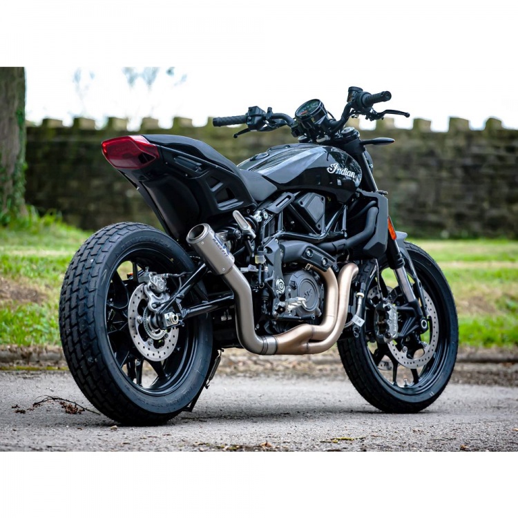 Racefit Black Edition Exhaust for 2019-2023 Indian FTR1200
